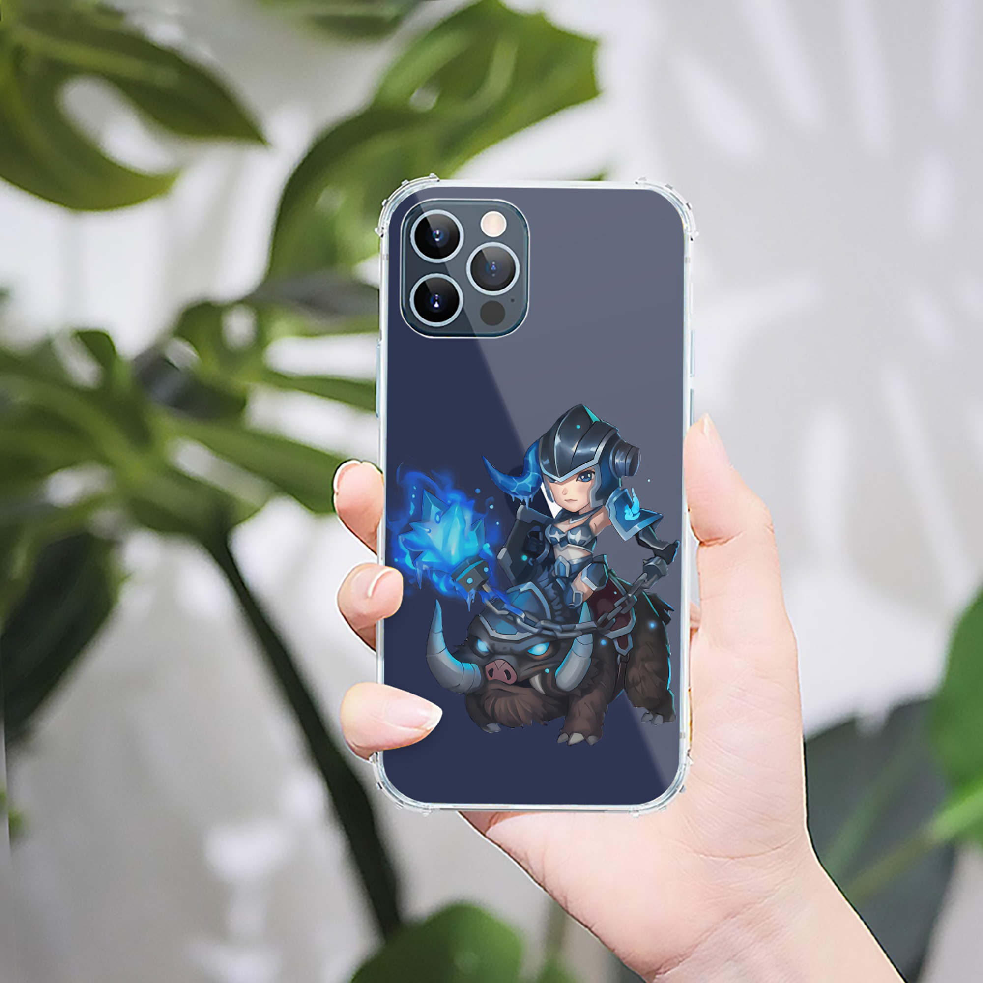 （画像用） リーグ・オブ・レジェンド League of Legends LOL 【iPhone 12シリーズ対応】透明スマホケース（クリアソフトケース）